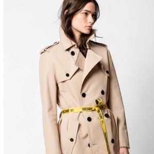 Zadig&Voltaire women's trench coat